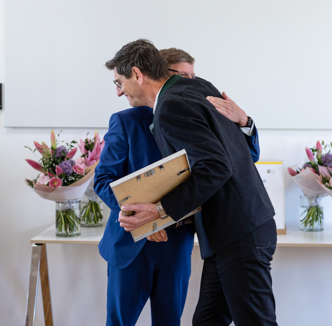 Ernennung von Thomas Hartmann zum Altbürgermeister 