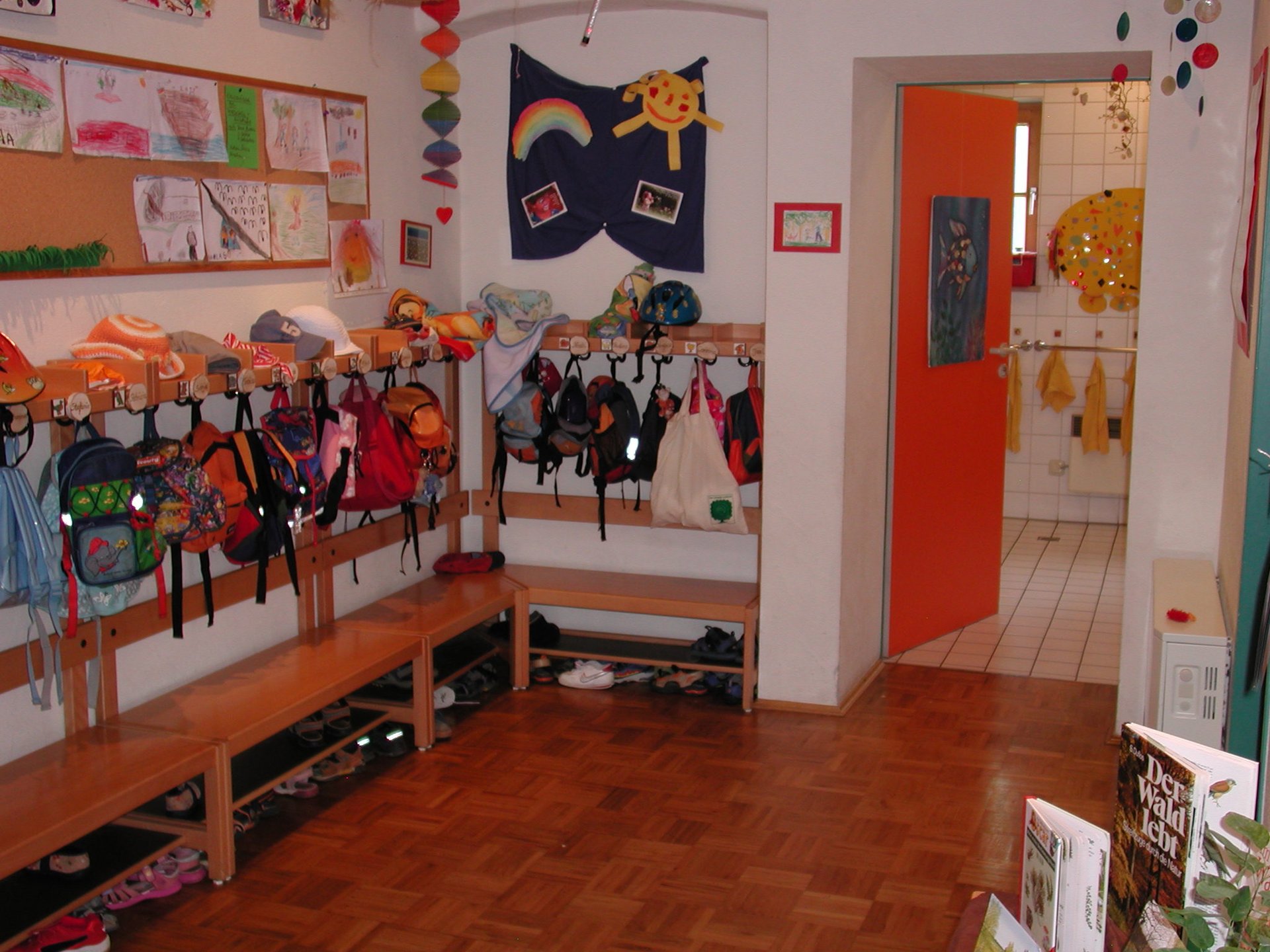 Eingangsbereich des Kindergartens